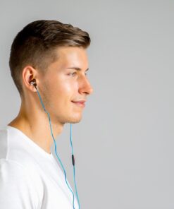 Symphonized XTC 2.0 Earbuds with Mic, Premium Genuine Wood Stereo Earphones, Hand-Made in-Ear Noise-isolating Headphones with Tangle-Free Innovative Shield Technology Cable (Lava Red) 15 71Sux2BVRL