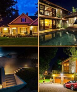 Solar Lights Outdoor 182 LEDs 2500Lm Solar Motion Sensor Lights Solar Panel 15.3 in² and 3 Modes(Security/Permanent On All Night/Smart Brightness Control) with IP65 Waterproof with Wide Angle(2pack) 2 31 71Sv4WDw0uL