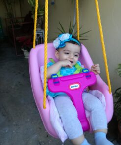 Little Tikes 2-in-1 Snug N Secure Swing-Pink 23 71SvRy8NE3L