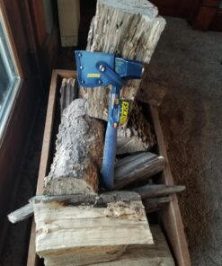 ESTWING Fireside Friend Axe - 14" Wood Splitting Maul with Forged Steel Construction & Shock Reduction Grip - E3-FF4, Blue 36 71SvlyUluOL