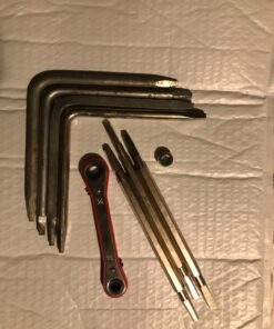 LASCO 13-2111 Metal Seat Removal Set, 3 Removal Tools, Plus Ratchet Seat Wrench Removal Kit 12 71SwZOLWYGL