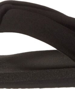 Sanuk Women's Yoga X-HALE Flip Flop 9 Black 4 71Swrq8No4L