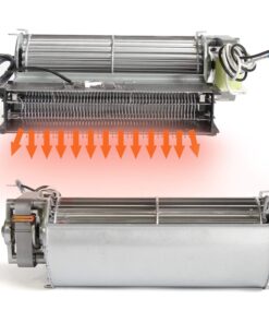 Hongso Replacement Fireplace Fan Blower & Heating Element for Twin Star Electric Fireplace 8 71Sx1Mtof3L