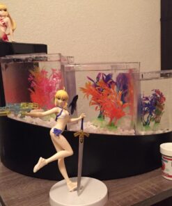 Aqueon Betta Falls 3 Section Aquarium Fish Tank With QuietFlow Power Filtration, Black 73 71Sx3hDLRgL