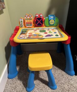 VTech Touch and Learn Activity Desk Deluxe (Frustration Free Packaging) Regular Frustration-Free Packaging 24 71Sxc4w08pL