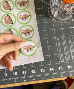 Fiskars Circle Cutter with 3 Replacement Blades - 1" to 8” Cut Length - Arts and Crafts Paper Cutter - Clear/Orange Paper Cutter & Refill Blades 33 71Sxke9PugL