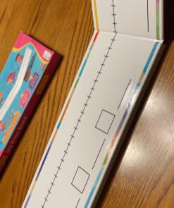 0-100 Dry Erase Number Line Board Double Sided 4 Feet Number Lines for Students with a Red & Black Dry Erase Marker Featuring 0-100 Number Line on One Side and Blank Line on The Reverse Side Set of 1 Board/2 Markers 33 71SxydMtBxL