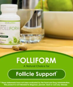 VH Nutrition FOLLIFORM | DHT Blocker for Men and Women* | Saw Palmetto, Pygeum, Nettle Root Formula | 1500mg | 60 Capsules 21 71SyFTcejKL