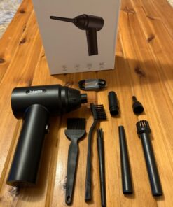 Compressed air Duster - 100000RPM Adjustable Electric Air Duster, Rechargeable 8000mAh Cordless for Dust Off/Cleaning Computer Electronics/Inflating Pool Toys, Replace Air Can/Pump 32 71SysDSjL2L