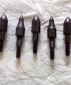 Cosmos 12 Pcs Screw-in Archery Bullet Points Arrow Tips Archery Target Practice Hunting Arrow Points for Recurve, Compound Bow, Crossbow, 100 Grain Each 23 71SysKXzZTL