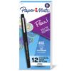 Paper Mate Flair Point-Guard Porous Point Pens, 12 Black Pens. 16 71SzCncyDTL