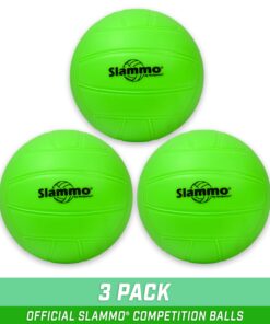 Alternative view of GoSports Slammo Official Replacement Balls 3-Pack - Works for All Roundnet Game Sets - Choose Between Competition Size or XL Size Balls Regulation 3 Pack