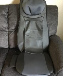 Snailax shiatsu Neck & Back Massager with Heat, Full Back Kneading Shiatsu or Rolling Massage, Massage Chair pad with Height Adjustment, Back Massager for Neck and Shoulder Black SL-233 32 71T 9WUZ1cL