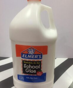 Elmer's Liquid School Glue, Washable, 1 Gallon, 1 Count - Great for Making Slime 1-Count 32 71T MnFEUJL
