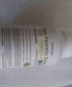 Superior Labs — Saw Palmetto Extract NonGMO, Non Synthetic— 300 mg Dosage, 120 Vegetable Capsules — Supports Urinary Tract Flow & Frequency 34 71T clp9OL 1