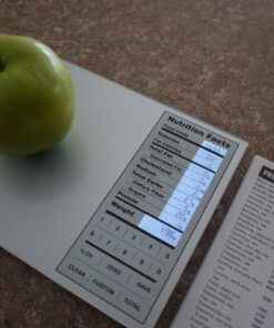 Greater Goods Nutrition Scale, Food Grade Glass, Calorie Counting Scale, Meal Prep Scale, and Weight Loss Scale, Designed in St. Louis, Silver 34 71T fJhR2XL