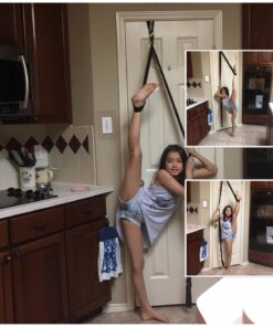 EverStretch Leg Stretcher PRO: Premium Over The Door Flexibility Trainer | Professional Stretching Equipment for Ballet, Dance, Martial Arts, Cheerleading & Gymnastics | Portable Split Machine 54 71T016DfLUL