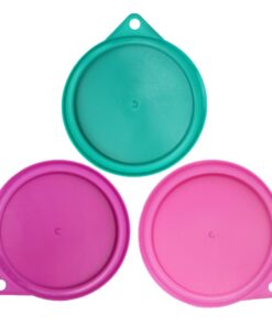Ethical 3-1/2-Inch Pet Food Can Covers, 3-Pack Covers Are 3 1/2" Diameter 23 71T0T1 Fd7L