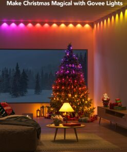 Govee Smart Light Bulbs, WiFi Bluetooth Color Changing Light Bulbs, Music Sync, 54 Dynamic Scenes, 16 Million DIY Colors RGB Light Bulbs, Work with Alexa, Google Assistant Home App, 4 Pack Multi-colored 4 Count (Pack of 1) 23 71T1oLwhTaL