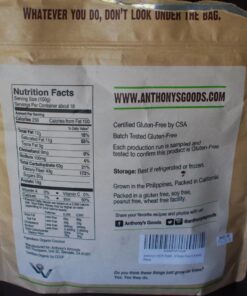 Anthony's Organic Coconut Flour, 4 lb, Batch Tested Gluten Free, Non GMO, Vegan, Keto Friendly 35 71T1tlHT8FL