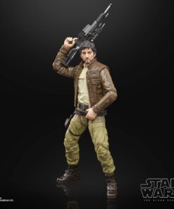 STAR WARS The Black Series Captain Cassian Andor 6-Inch-Scale Rogue One: A Story Collectible Figure, Toys for Kids Ages 4 and Up 1 Count (Pack of 1) 19 71T2s gKYBS