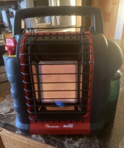 Mr. Heater F232000 MH9BX Buddy 4,000-9,000-BTU Indoor-Safe Portable Propane Radiant Heater, Red-Black 49 71T32Xg0RL
