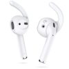 KeyBudz EarBuddyz 2.0 Ear Hooks and Covers Accessories Compatible with Apple AirPods Gen 1 & 2 or EarPods Headphones/Earphones/Earbuds (3 Pairs) (Clear) Clear 12 71T3Hpy1HL