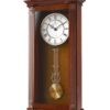 Pendulum Wall Clock Battery Operated - Large Hanging Grandfather Wall Clock with Pendulum - Quiet Wood Pendulum Clock - Wooden Wall Clock for Living Room Decor, Office & Home Décor Gift 27x11 Medium Wood 27 71T3tskhOLL 4