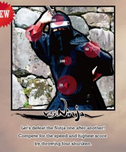 Rubber Ninja Toys 4pc Set plus Foam Target Bundle 11 71T4ipvqGCL