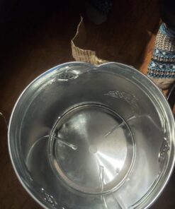 Harris Farms Poultry Feeder | Manna Pro Chicken Feed, Free Range Hanging Chicken Feeder, Chicken Feeders Galvanized | 30 Pounds 30 lb 13 71T51g tagL