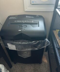 Bonsaii Paper Shredder, 18-Sheet 60-Minutes Paper Shredder for Office Heavy Duty Cross-Cut Shredder with 6 Gallon Pullout Basket & 4 Casters (C149-C) 1 8 Sheet Cross Cut 33 71T6JVSWDWL