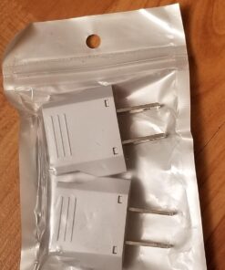 Unidapt Europe to USA Outlet Plug Adapter Converter, 2 Pack, Power Travel From European to American, Canada, Mexico, Type A 47 71T99NvX0vL