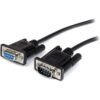 StarTech.com 3m Black Straight Through DB9 RS232 Serial Cable - DB9 RS232 Serial Extension Cable - Male to Female Cable (MXT1003MBK), 10 ft / 3m 16 71T9MgObdSL