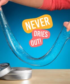 Crazy Aaron's Liquid Glass Thinking Putty 4 Inch Tin (3.2 oz) - See-Through Putty, Soft Texture - Never Dries Out 32 71T9qjzypVL