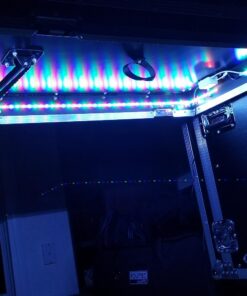 SUPERNIGHT LED Strip Light, 2835 SMD RGB Multi-Color Changing Lights, 16.4ft 300 LEDs Rope with IR Remote Controller, 12V Power Supply for Bedroom, TV-Back Lighting, Halloween, Christmas 2835RGB 24Keys 73 71TAUmE507L