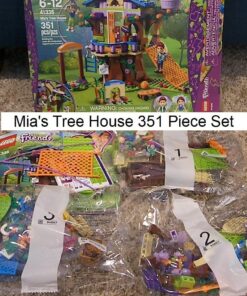 LEGO Friends Mia's Tree House 41335 Creative Building Toy Set for Kids, Best Learning and Roleplay Gift for Girls and Boys (351 Pieces) 34 71TAUqujUQL