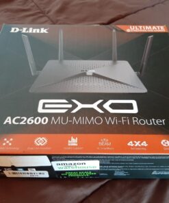 D-Link WiFi Router, AC2600 MU-MIMO Dual Band Gigabit 4K Streaming and Gaming with USB Ports, 4x4 Wireless Internet for Home (DIR-882-US), Black 35 71TAZ1KMN3L