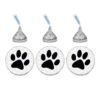 Andaz Press Chocolate Drop Labels Stickers, Birthday, Cat Dog Animal Paw Print, 216-Pack, for Kisses Party Favors, Gifts, Decorations 86 71TAxW6idL