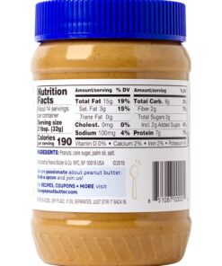 Peanut Butter & Co. Smooth Operator Peanut Butter, Non-GMO Project Verified, Gluten Free, Vegan, 16 Ounce (Pack of 6) 16 Ounce (Pack of 6) 12 71TBI7vOkjL