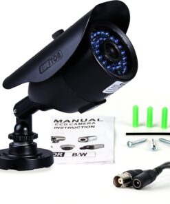 EWETON 2.0MP Hybrid 4-in-1 TVI/CVI/AHD/960H CCTV Home Surveillance Camera 3.6mm Lens 36PCS Infrared LEDs IR Cut 100ft Night Vision Indoor Outdoor Weatherproof Security Camera (Metal Housing Black) 26 71TBgK0kozL