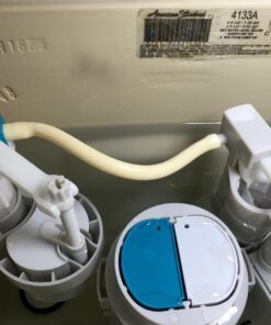 American Standard 2886218.020 H2Option Two-Piece Toilet, Elongated Front, Chair Height, Dual Flush, White, 0.92 - 1.28 gpf Tank + Bowl 26 71TCdSSnTiL