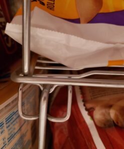 Deco Brothers Stackable Cabinet Shelf Organizer, 2 Pack, Chrome 39 71TCkrhQ 6L