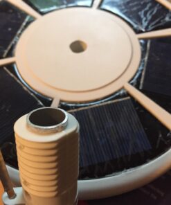 Grace Alley Flag Pole: 6 Foot Tangle Free Spinning Flag Pole. Residential or Commercial Flag Pole. Wind Resistant/Rust Free. (Silver) Silver 28 71TD2IXXgwL