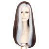 Miss U Hair Long Wavy Women Brown Silver Party Hair Halloween Costume Cosplay Wig 16 71TDNJbPLL
