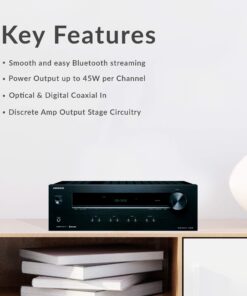 Onkyo TX-8220 2 Home Audio Channel Stereo Receiver with Bluetooth,black 16 71TDhtbCML