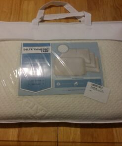 Elite Rest Slim Sleeper - Thin Latex Pillow, a Thin and Low Profile Pillow for Sleeping, Flat Pillow Design is Great for Stomach Sleepers, Thin Bed Pillow Measuring 2.75 inches 21 71TDk82ypL