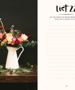 52 Lists for Happiness: Weekly Journaling Inspiration for Positivity, Balance, and Joy (A Guided Self -Love Journal with Prompts, Photos, and Illustrations) Diary 32 71TDzrJY6hL