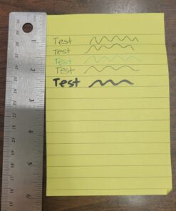 Amazon Basics Lined Sticky Notes, 4 x 6-Inch, Assorted Colors, 5-Pack 27 71TE96SZFL