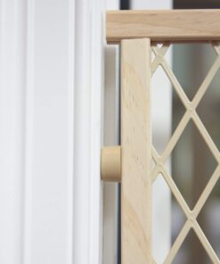 Evenflo Position and Lock Baby Gate, Pressure-Mounted, Tan 32 71TEAPW06NL