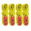 TRIWONDER Reflective Guyline, Tent Cord Nylon Paracord Rope with Guyline Adjuster for Camping Tent, Outdoor Packaging (Yellow - 4 Pack) 01 Yellow (Φ3mm) - 4 Pack 14 71TEqOGVciL